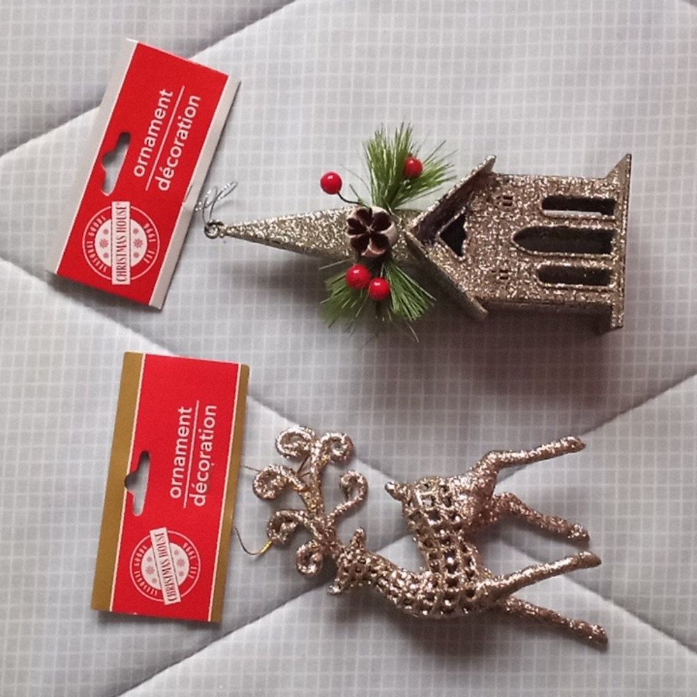 Bundle of two Christmas Ornaments